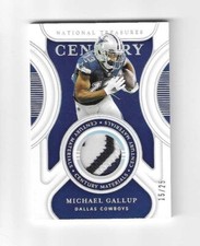 2021 Treasures Football Michael Gallup Century Materials 15/25 CM-MIG