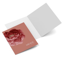 Präsentationsmappen gestalten - DIN A4 - "Flower" - Ihre Vorlage als Druck