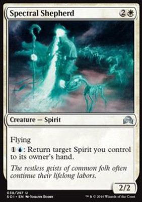 MTG 4x SPECTRAL SHEPHERD - SPECTRAL PASTOR - SOI - MAGIC