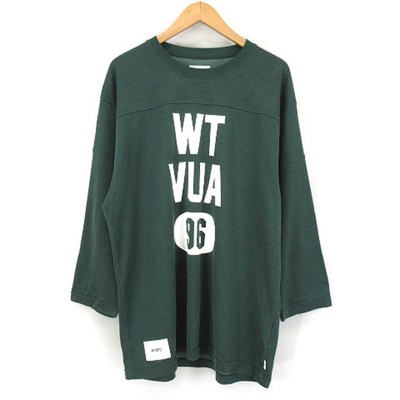 DOUBLE TAPS WTAPS 24SS QB LS RACO ERA GREEN 241ATDT-CSM18 football 