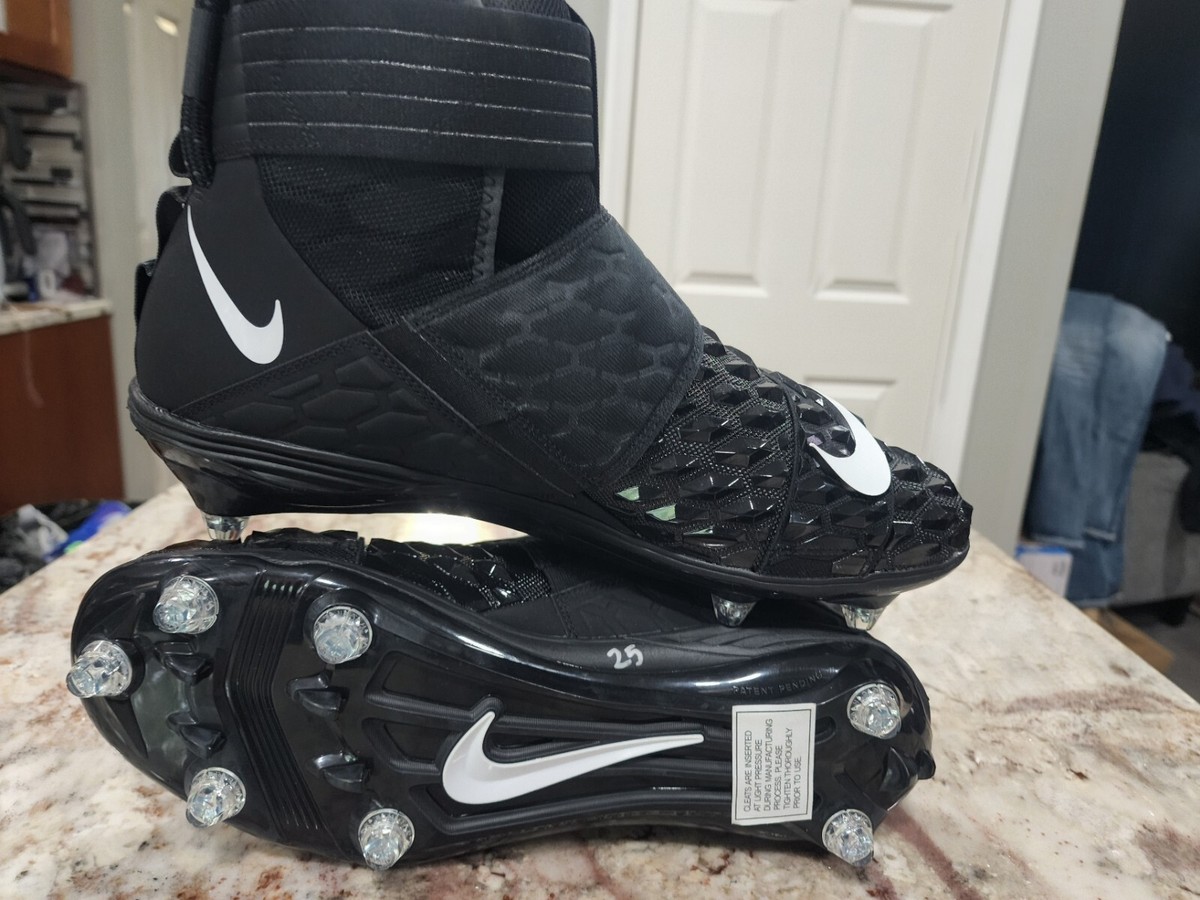 Nike Force Savage Elite 2 TD Football Cleats Black CI1710-001 Men\'s Size 16 Mens Nike Force Savage Elite 2 TD Football Cleats Black  main image 2
