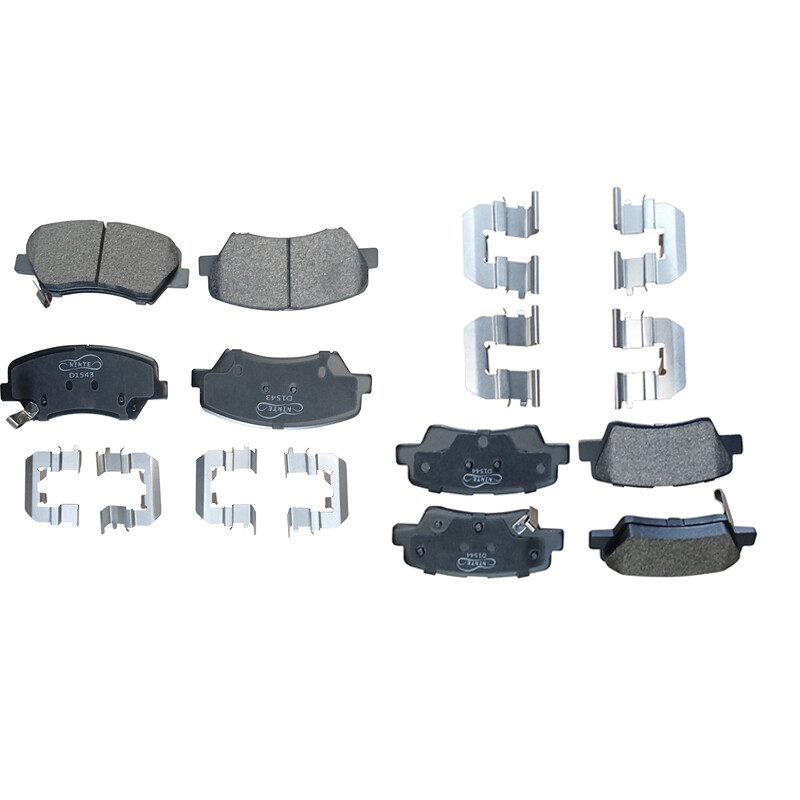 Front Rear Ceramic Brake Pads For 2013 - 2016 Hyundai Veloster Hyundai Elantra