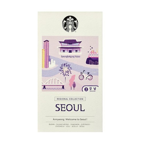 Taza/vaso Starbucks Annyeong Seúl 355 ml taza de café regalo recorrido por la ciudad coreana - Imagen 7 de 13