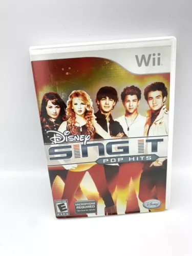 Disney Sing It: Pop Hits - Nintendo Wii - Complete w/ Manual