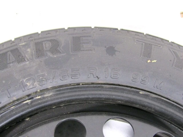 13184139 Ersatzrad Pirelli T125/85 R16 99M Saab 9-3 1.9 D 110KW 6M 5Türen - Bild 4 von 4