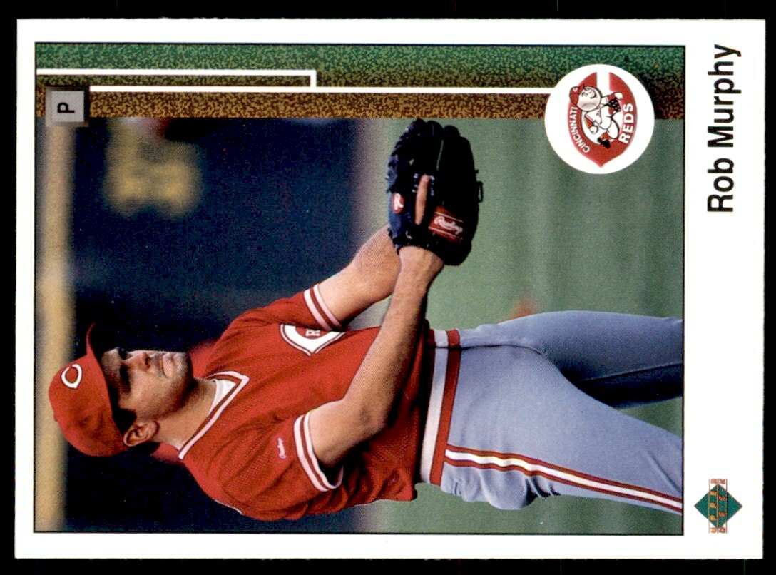 1989 Upper Deck Rob Murphy Cincinnati Reds #372