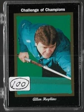 (100) 1993 WWC PRO BILLIARDS ALLEN HOPKINS ROOKIE CARD #54 LOT ~  POOL LEGEND