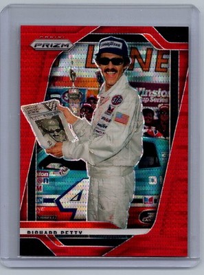2025 Panini Prizm #78 Richard Petty Red Pulsar #/199