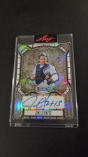 2025 JIM LEYRITZ LEAF BRONX LEGACY AUTO/AUTOGRAPH 17/65  NEW YORK YANKEES