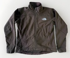 The North Face Apex Softshell Jacket Women s Medium Brown Full Zip Stretch