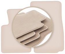 PREMIUM beige Fu�matten: BMW Z4 E85 Cabrio 2002-2008