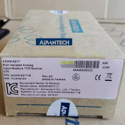 1pc new Advantech ADAM-6217 8Ch Isolated Analog Input Module Fast Ship #YP1