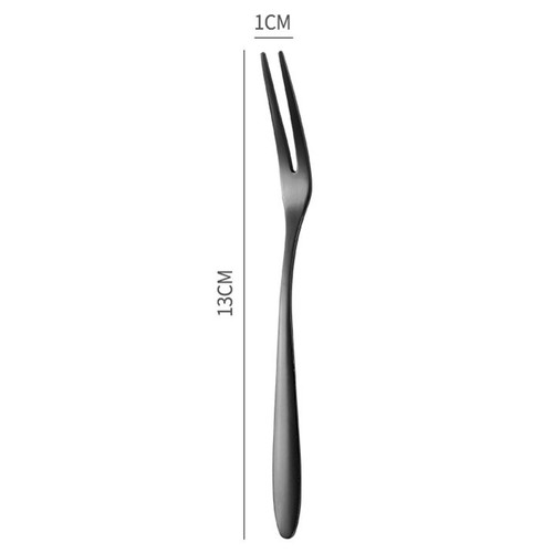 Practical Stainless Steel Fruit Forks for Convenient Snacking Set of 6 - Picture 15 of 55