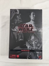 Star Wars Black Series Masters Of Evil 3-Pack Vader  Thrawn  & Grievous Hasbro