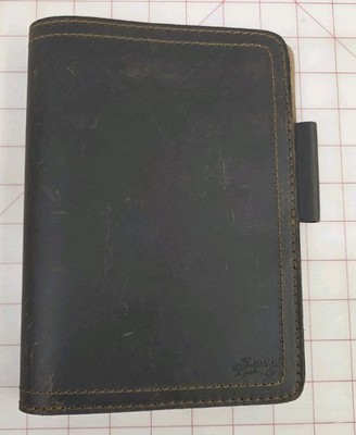 Saddleback Leather Medium Moleskin Cover Dark Coffee 