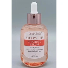 Precision Beauty Glow Up Vitamin C Face Serum ~Skin Brightening~ 2 fl oz New