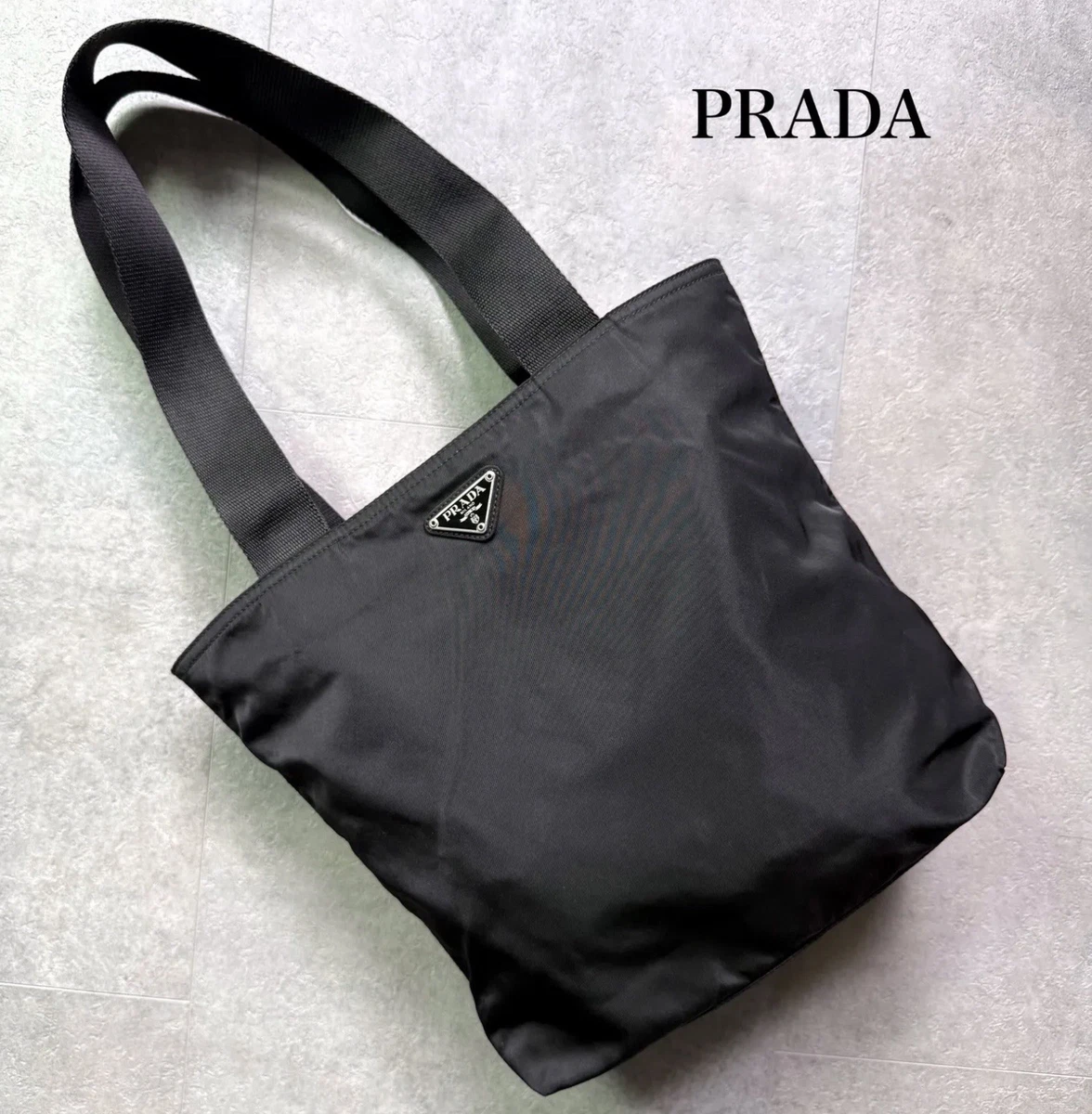 PRADA Tessuto Nylon Exterior Tote Bags & Handbags for Women for