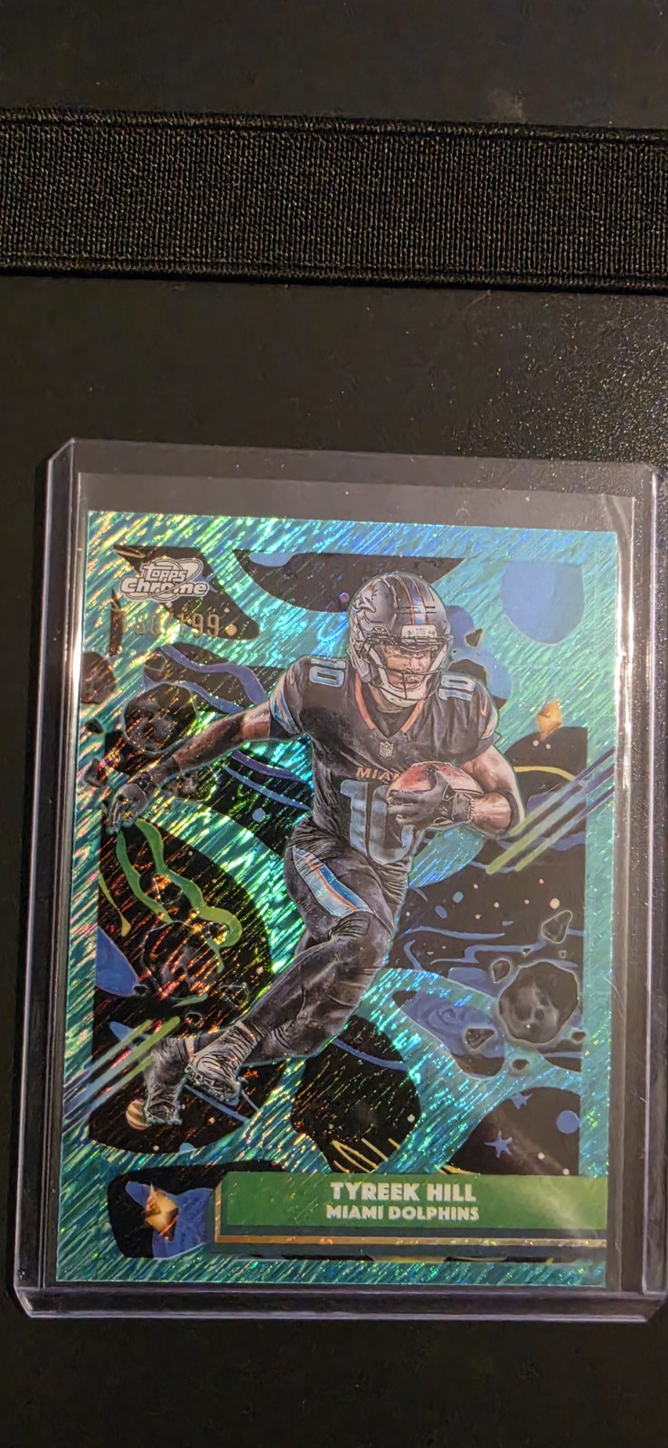 2025 Topps Cosmic Chrome - Tyreek Hill Teal 180/199