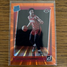 2021-22 Panini Donruss - Rated Rookie Josh Christopher #250 Holo Orange Laser RC