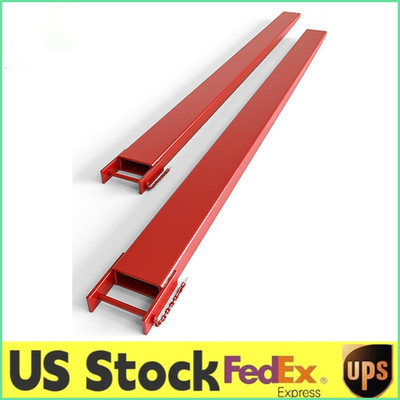 2 Pack 94'' Forklift Pallet Extensions,Heavy Duty Fork Extensions for Forklifts