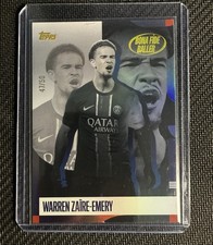 2025 Topps Bona Fide Baller Warren Zaïre-Emery /50 Paris Saint-Germain #46