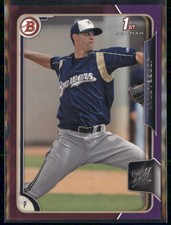2015 Bowman - Prospects Jorge Lopez #BP39 (RC) Purple /250