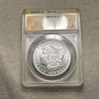 1878-S $1 Morgan Silver Dollar ANACS MS 61 | Uncirculated UNC DC