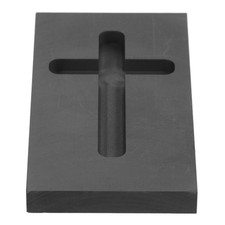 Graphite Cross Mold Casting Mold Crucible Mold for Refining Scrap Melting