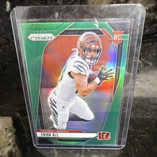 Panini Prizm Erick All Rookie Green Prizm #333 Football Card Bengals 2024