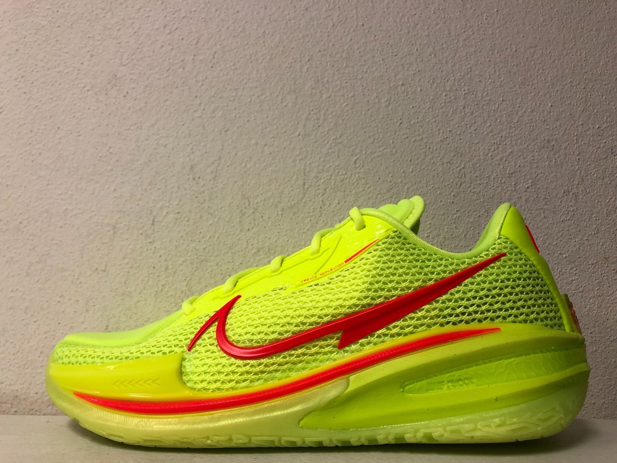Nike Air Zoom GT Cut EYBL Volt Bright Crimson IH3991-700 Size 8.5