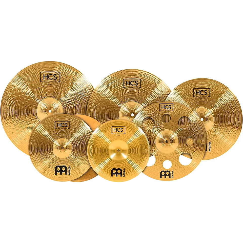 Juego de platillos Meinl Super Pack con un choque gratis de 16 pulgadas Foto 2 de 4