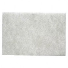3M 07445 Scotch-Brite Light Cleansing Pad White, 6" x 9", 20 pads/box