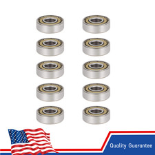 608ZZ 10Pcs Ball Bearing Double Shielded Deep Groove Ball Bearings