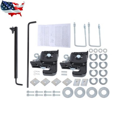 Black Category 2 Tractors & Implements Easy Change Quick Hitch w/Stabilizer Bar