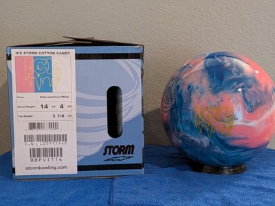 Storm ICE Cotton Candy 14LB Spare Ball NIB Undrilled Rare Overseas