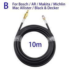 BOSCH 10M Drain Tube Sewer Cleaner Pipe Cleaning Hose Pressure Washer Jet New