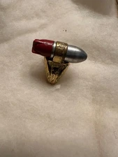 Lone Ranger Atom Bomb Ring 1947 Vintage Kix Cereal Premium Complete Original