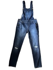 Girls So Kohl  s Denim Distressed Overalls Size 12