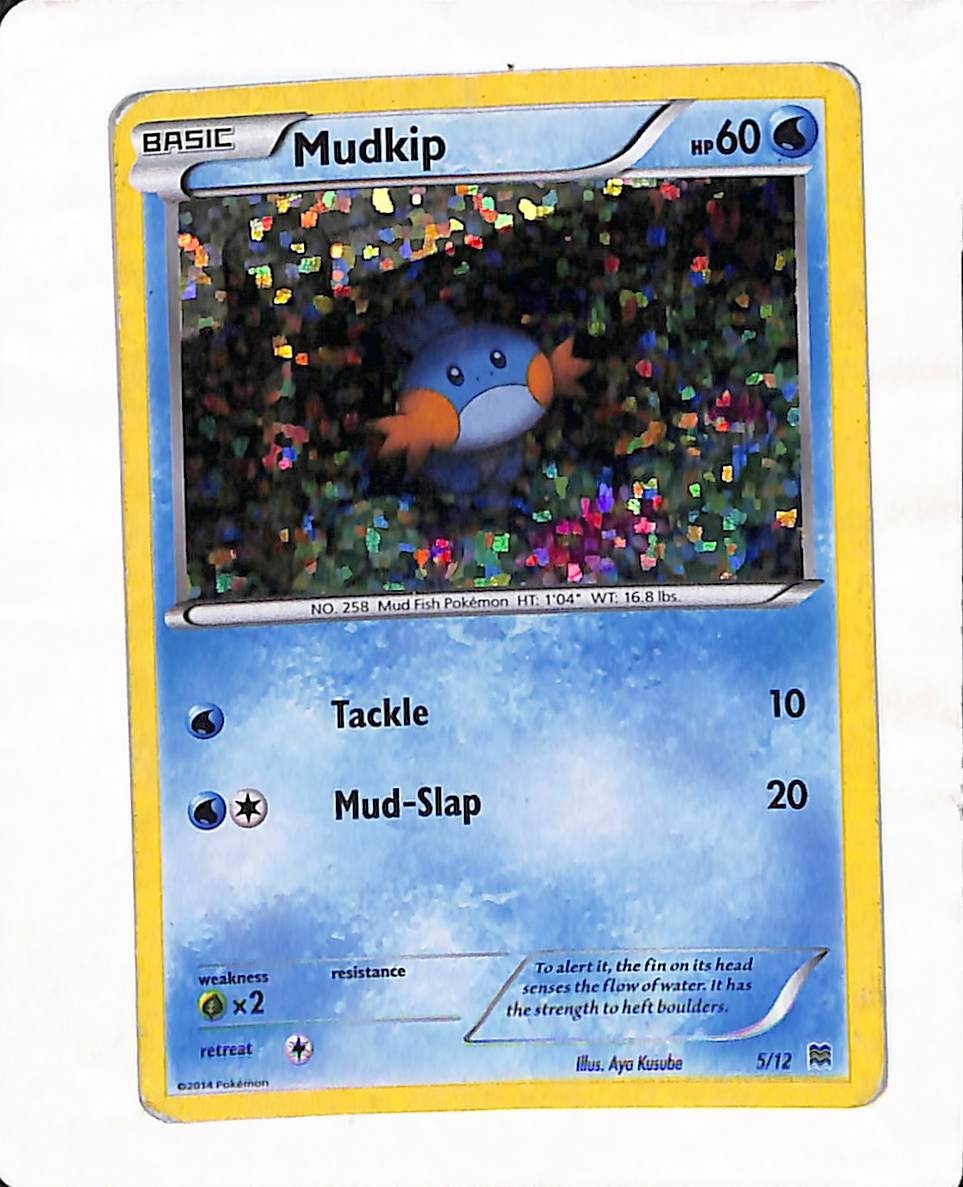 Mudkip - 5/12 | 005/012 Promo | McDonald's Promos 2015 - HOLO
