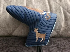 Swag Golf TPC Players Club Goat 1/100 VIP Clubhouse Golden Putter Headcover⛳⛳⛳