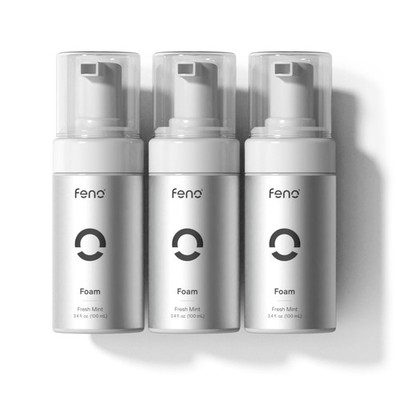 3Pcs Foam Toothpaste with Xylitol & Wild Mint - Fluoride Free Toothpaste for ...