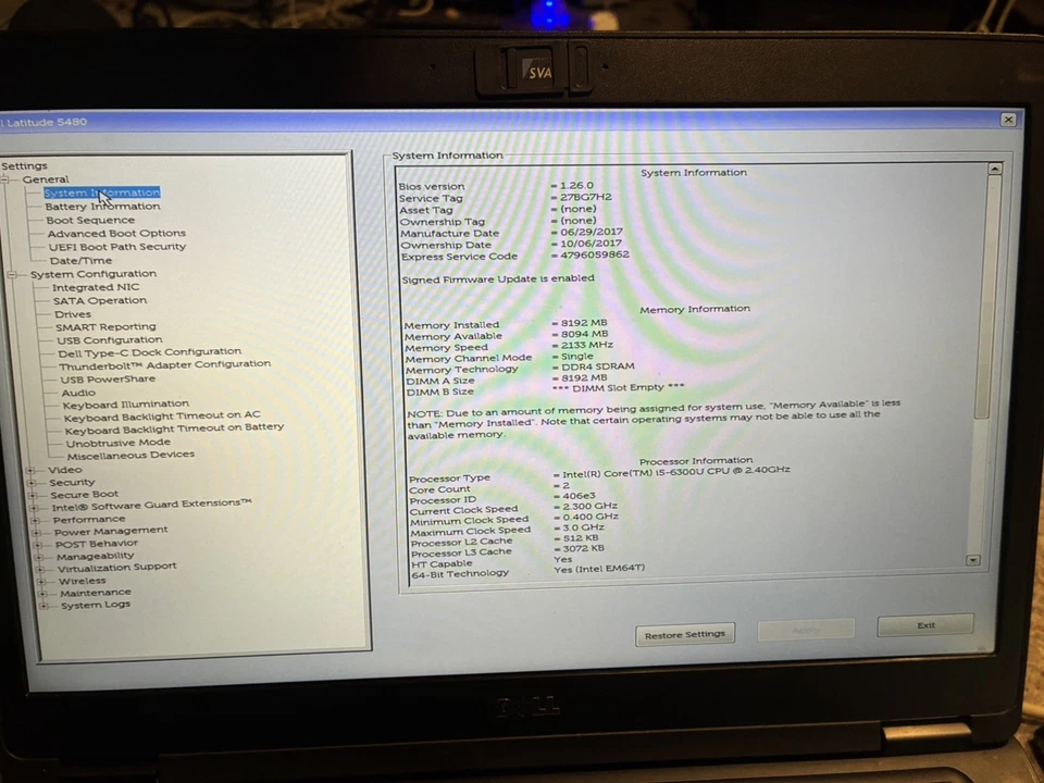 Dell Latitude 5480 · i5-6300 · 8GB · 256GB, Foto 3 von 5