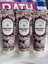 3 New SWEETHEART cherry   BATH  BODY WORKS BODY CREAM LOTION