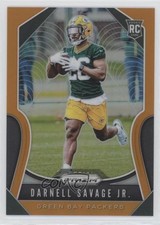 2019 Panini Prizm Rookies Orange Prizm 188/249 Darnell Savage Jr #383 2jq
