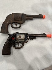 1939 THE LONE RANGER CLICKER METAL TOY VINTAGE GUN/PISTOL ANTIQUE OLD WESTERN