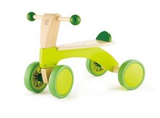 Hape Ride-On Balance Bike, Sustainable Wood, Scoot-Around” Balance Bike,