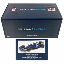 Minichamps 1/18 Williams Racing FW45 Alexander Albon British GP 2023 New