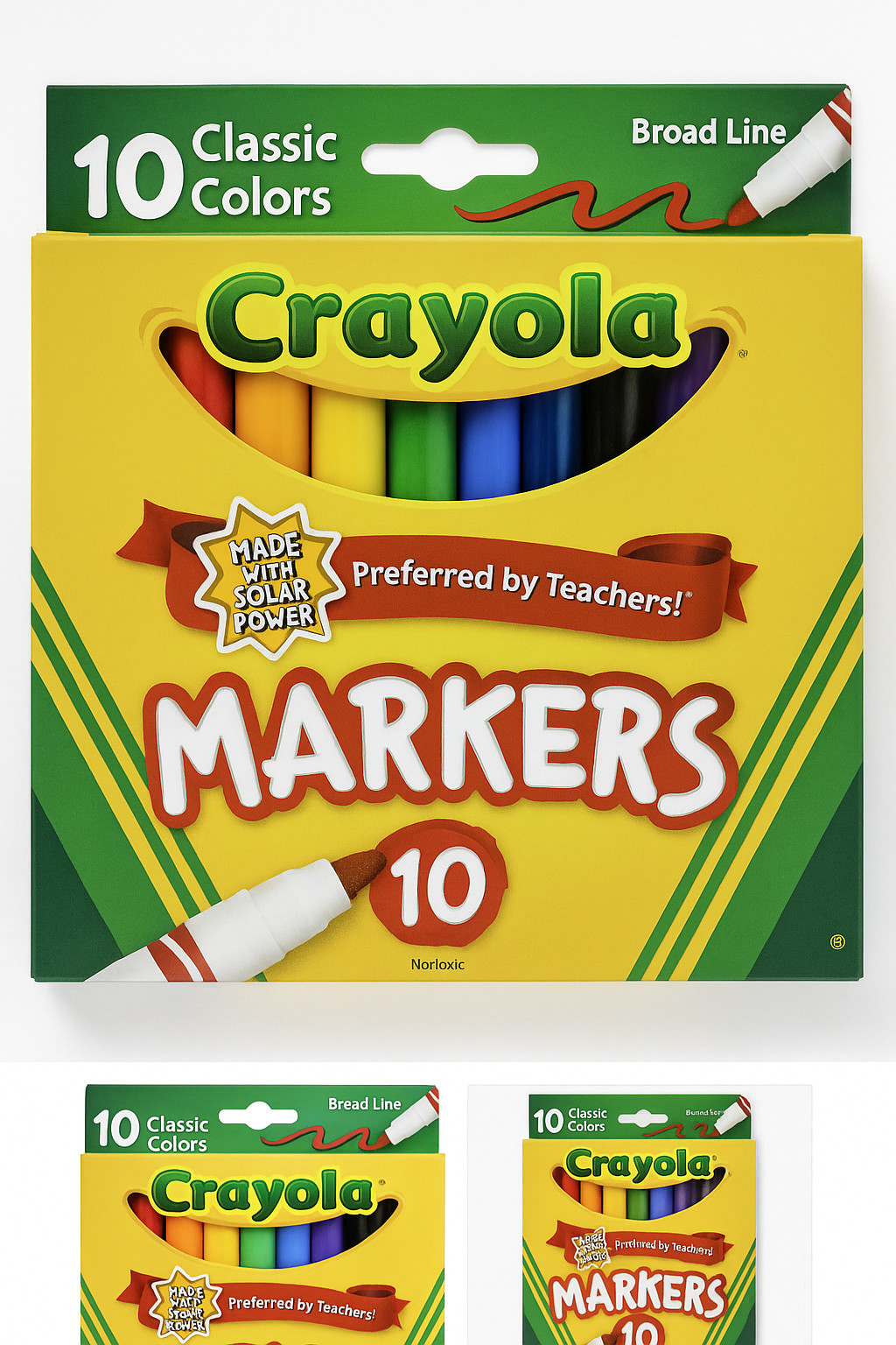 &mdash; 10 Ct Classic Colors, New