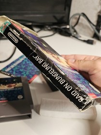 Raid on Bungeling Bay (Nintendo NES Broderbund 1987) CIB Complete Box & Manual