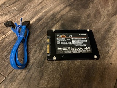 Samsung 870 EVO 1TB 2.5  SATA Solid State Drive SSD - Fully Tested/Wiped
